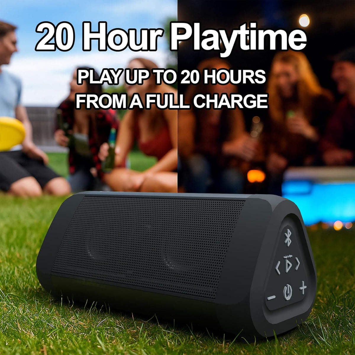 OontZ Ultra Dual - Altavoces portátiles con Bluetooth 5.0, 2 paquet...