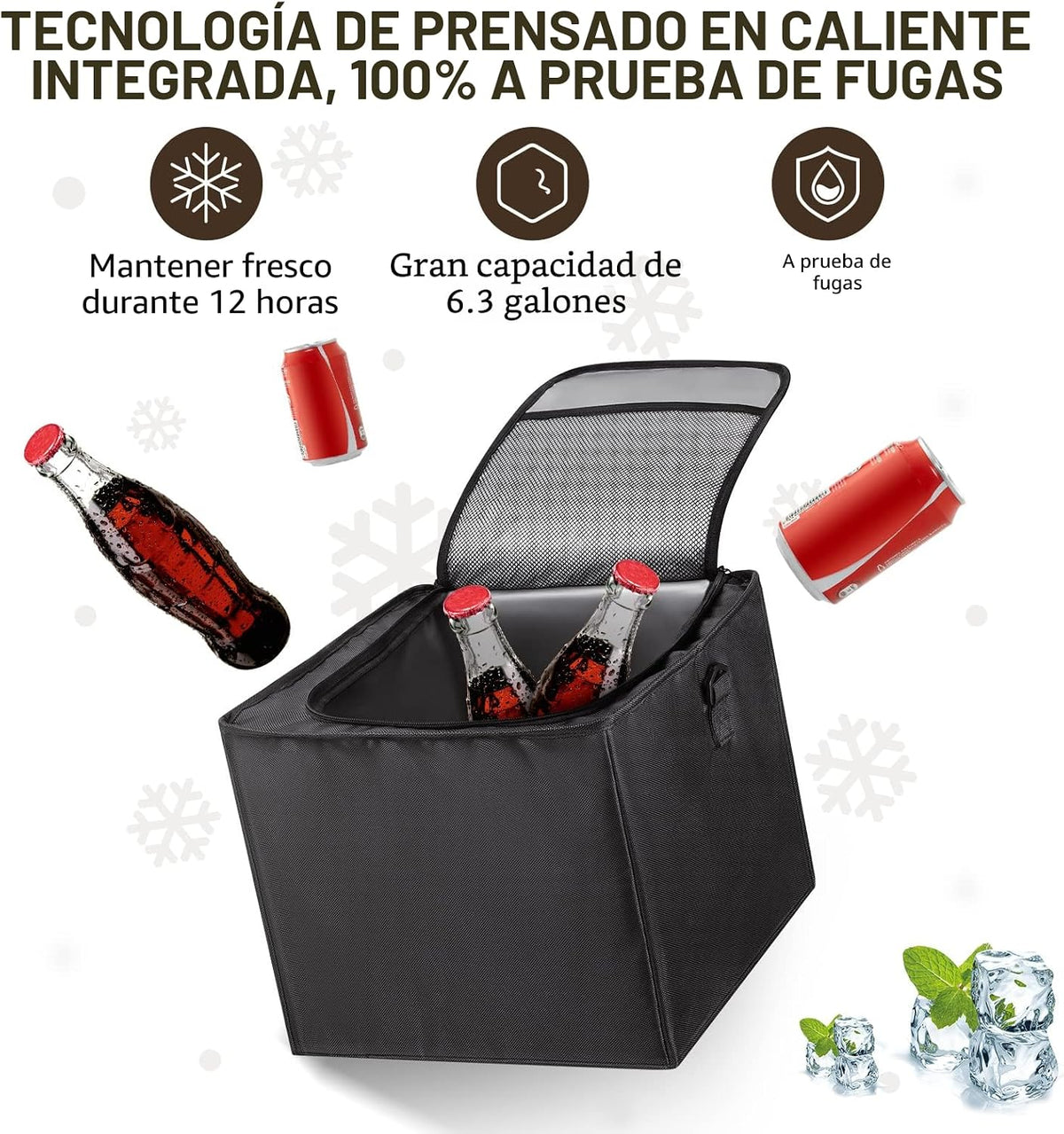 HIRALIY 75L Organizador de maletero de coche para SUV con bolsa de