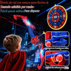 Spider Kids Bow y Arrow Set para Boys Age 4-8, Light Up Bow, Easy a Shoot