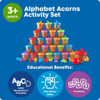Learning Resources Juego de Actividades de Bellotas del Alfabeto