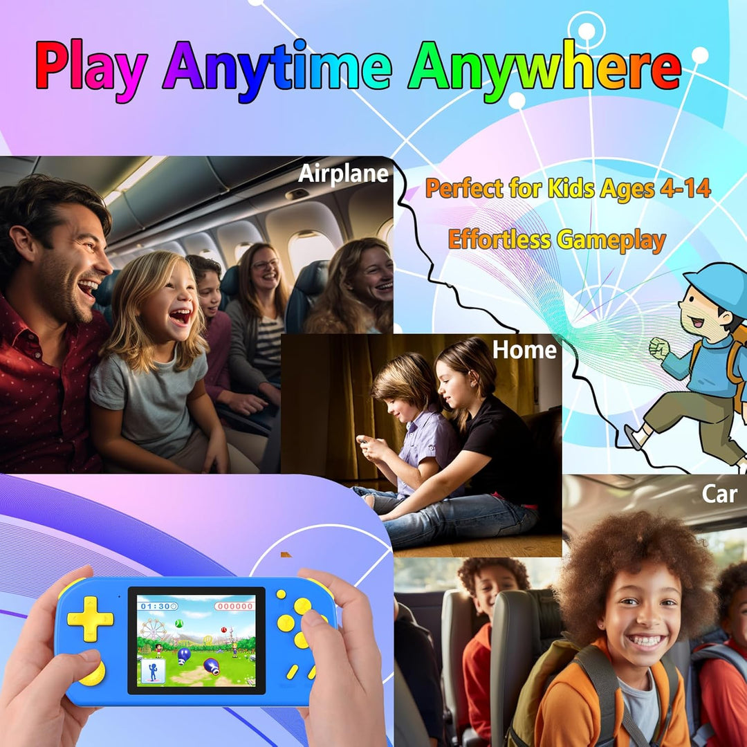CCTU Juegos de mano para niños precargados con 218 juegos de video...