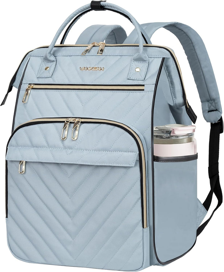 VANKEAN Mochila para laptop de 17 pulgadas para mujeres y hombres,...
