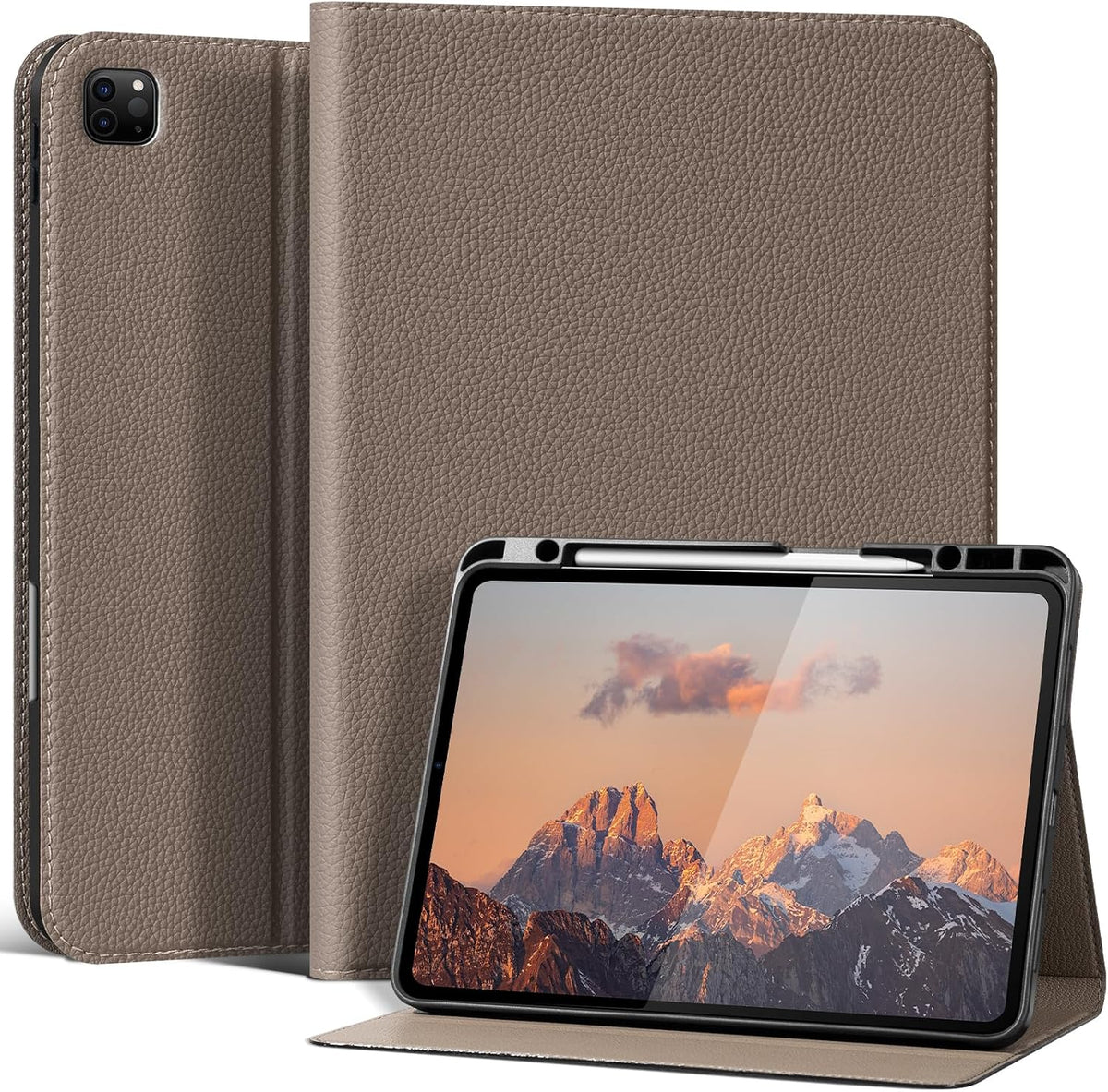 Funda de cuero para iPad Pro de 12.9 pulgadas 6ª/5ª/4ª/3ª