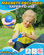 Globos de agua reutilizables, 18 unidades, bolas de agua de llenado rápido, juguetes para niños de 4 a 8 años, bomba de agua autosellante magnética recargable para fiesta de verano, piscina, juguetes de playa al aire libre para niños de 8 a 12 años