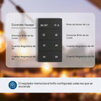 DEWENWILS - Regulador de intensidad de atardecer a amanecer para exteriores con temporizador para luces de patio