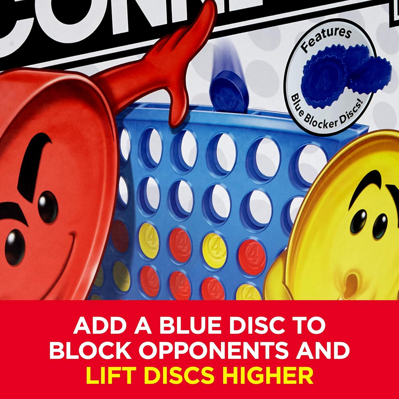 Hasbro Gaming Juego de mesa Connect 4 Empaque estándar