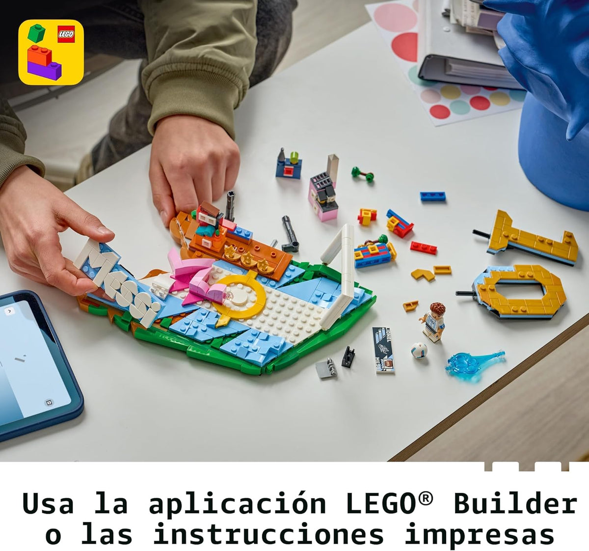 LEGO Editions Lionel Messi - Juego de construcción para niños y niñ...