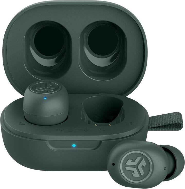 JLab JBuds Mini auriculares Bluetooth inalámbricos con funda de car...