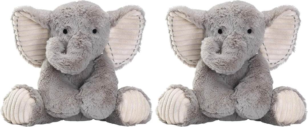 Lambs & Ivy Jungle Safari - Peluche de elefante de peluche, color g...