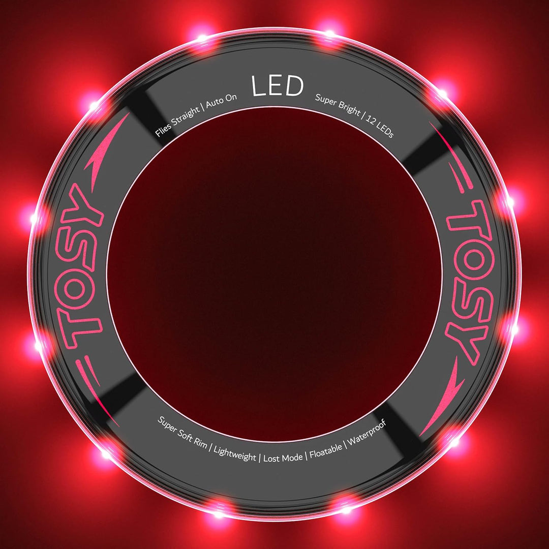 TOSY Flying Ring - 36 RGB Multicolor or 12 Monocolor LEDs, Super Br...