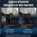 2 difusores inteligentes de ambientador de coche – Juego de dispositivos de aroma automático recargable con 12 recambios – Sistema antifugas, 3 modos de pulverización y sensor de movimiento automático encendido/apagado
