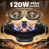 W-KING Altavoz Bluetooth Potente, Altavoces Portátiles Bluetooth In...