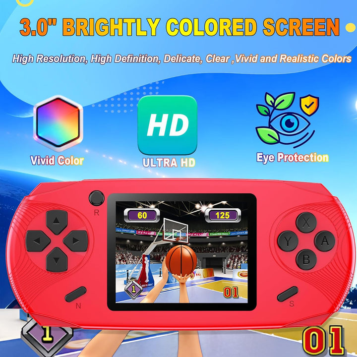 Beijue - Juegos de consola de mano de 16 bits para niños y adultos,...
