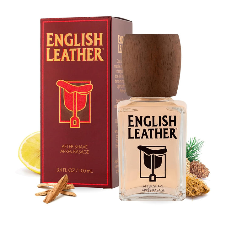 Cuero inglés de Dana para hombre. Para después del afeitado, 3,4 onzas