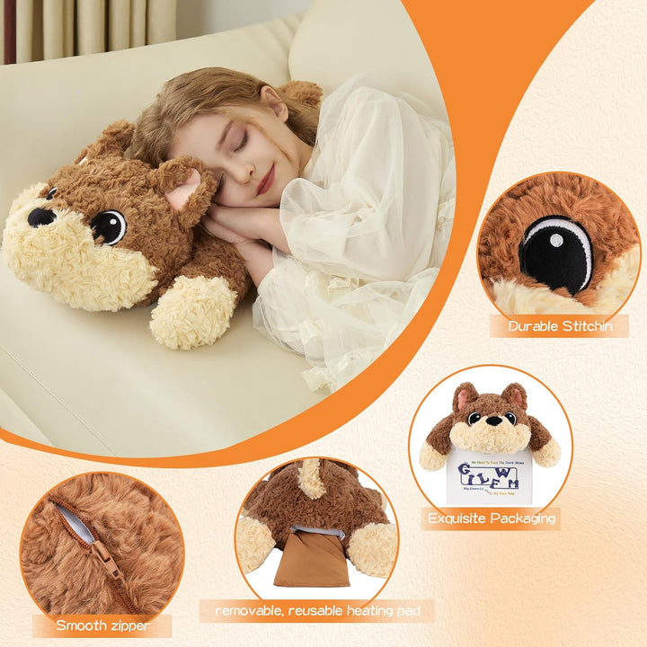 GILFWM Perro de Animales de Peluche con Peso de 26" 5 Libras, P...