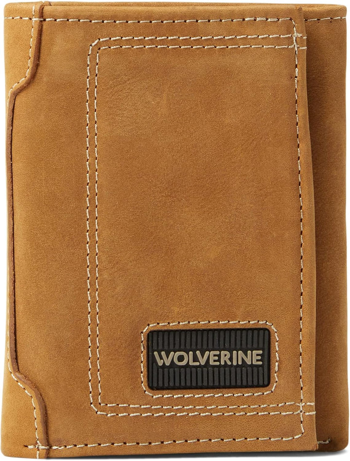 Wolverine Mens Bifold Wallet | RFID Protection | ID Window | Card S...