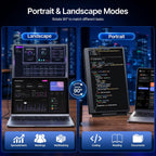 Extensor de pantalla para laptop de 15.6", 5 modos y monitor portátil