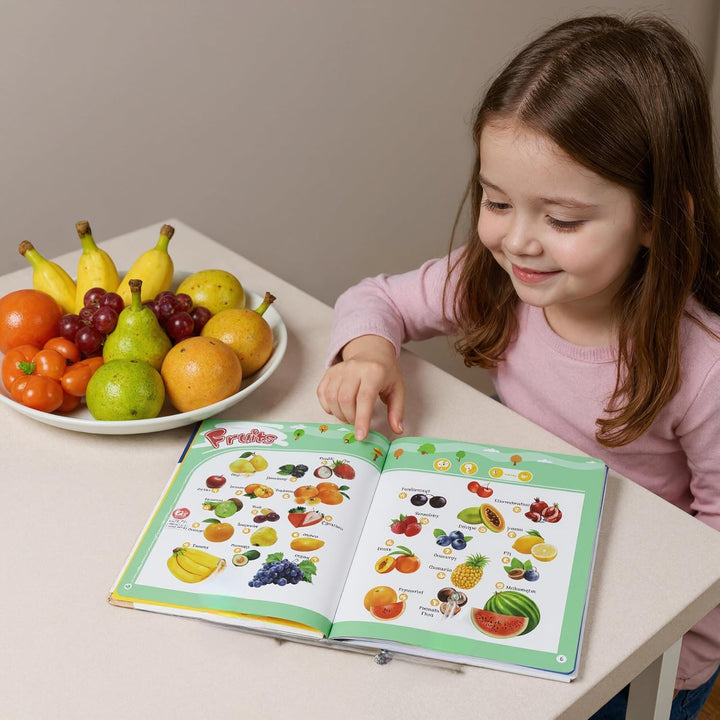 Libro de sonido para hablar y deletrear para niños pequeños de 3 a...