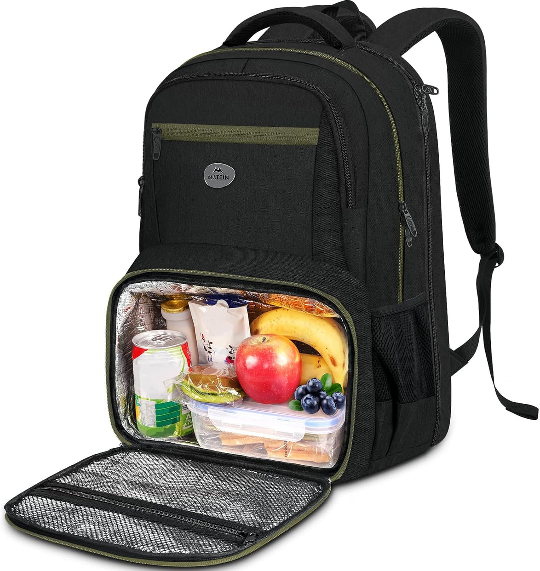 MATEIN Mochila para laptop para hombres con compartimento para el a...