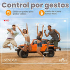 Naseto - Dron plegable HD 1080P con cámara para adultos y niños, cuadricóptero RC con despegue/aterrizaje con una tecla, retención de altitud, vuelo de punto de ruta, giro de 360°, 2 baterías, regalo fácil de volar para niños y niñas