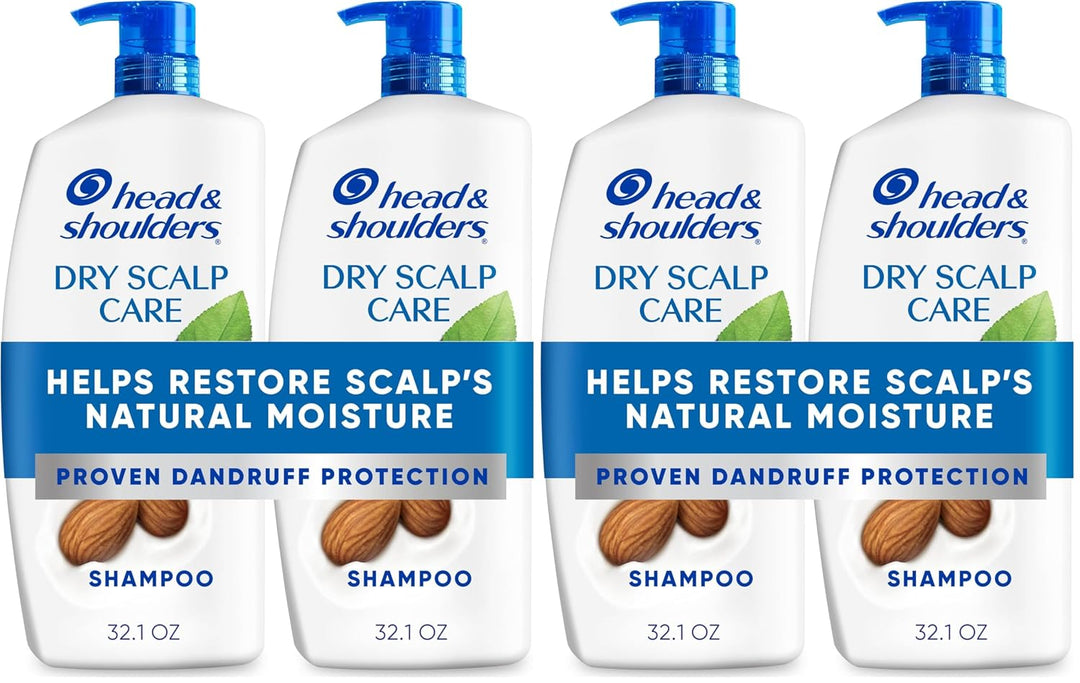 Champú Head and Shoulders para uso diario, tratamiento sin parabeno...