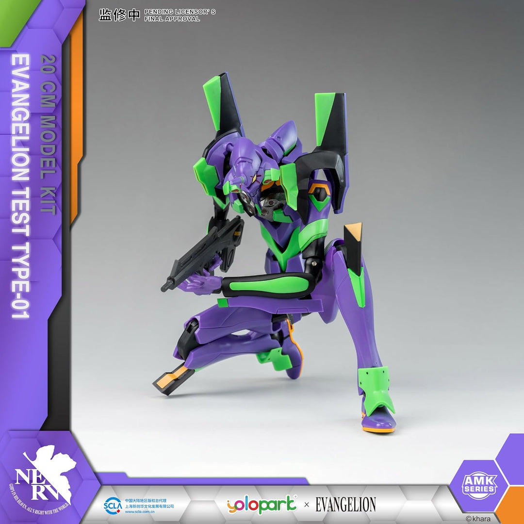 YOLOPARK Figura de Evangelion - Kit de Modelo Neon Genesis Evangeli...