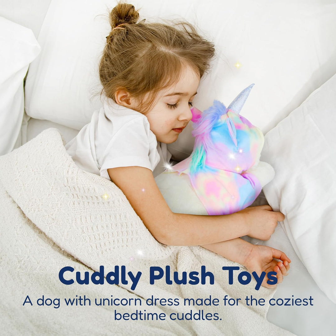 PixieCrush Animales de peluche para perros, mamá bernesa con 4 cach...