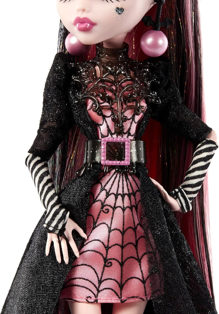 Monster High Muñeca Draculaura, edición especial de Howliday, vesti...