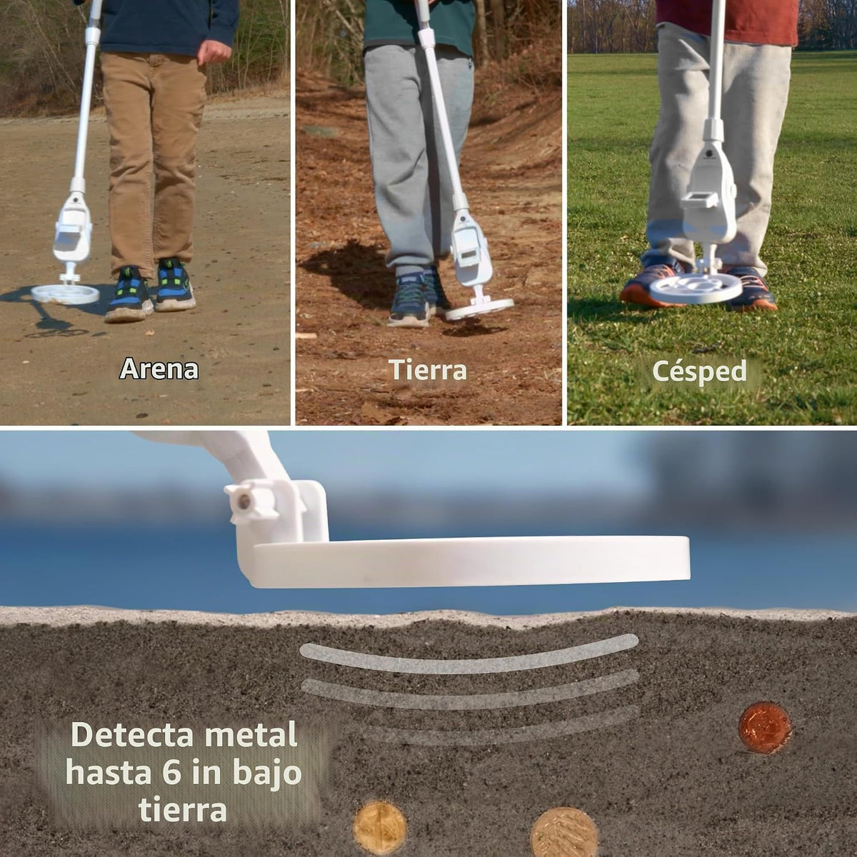 T&K Essential STEM Tools - Detector de metales | Juguete de exploración
