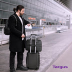 Targus Mobile Elite - Bolsa para portátil de 15.4 pulgadas, compatible con controles de seguridad, tipo topload, negra (TBT045US)