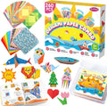Funtopia Más de 700 piezas de cuentas pop para artes y manualidades para niños de 4 a 6 años y kit de origami para niños de 8 a 12 5 a 8 años