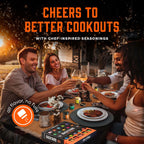 Juego de especias para parrilla, 20 tarros únicos de especias y condimentos, regalos de barbacoa para hombres, papá, marido, padre, sabores como chile, cajún, ajo, filete, hierbas, mezcla y más