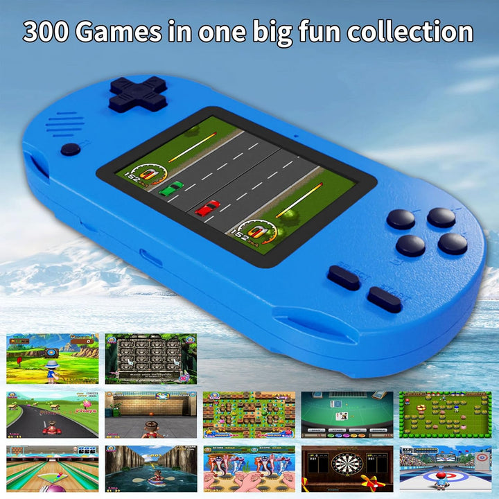 Damcoola Consola de juegos de mano para niños de 3 a más de 300 jue...