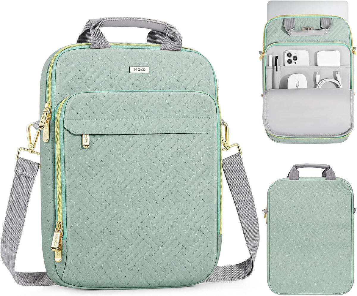 MoKo Funda acolchada para laptop de 13 a 14 pulgadas para Mac Air M...