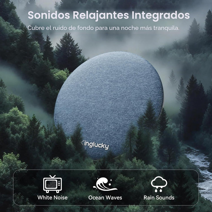 Kinglucky Altavoz de almohada X50 para dormir, máquina de sonido de...