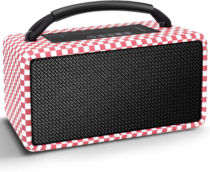 DINDIN Altavoz Bluetooth portátil: 80W (pico), tiempo de reproducci...