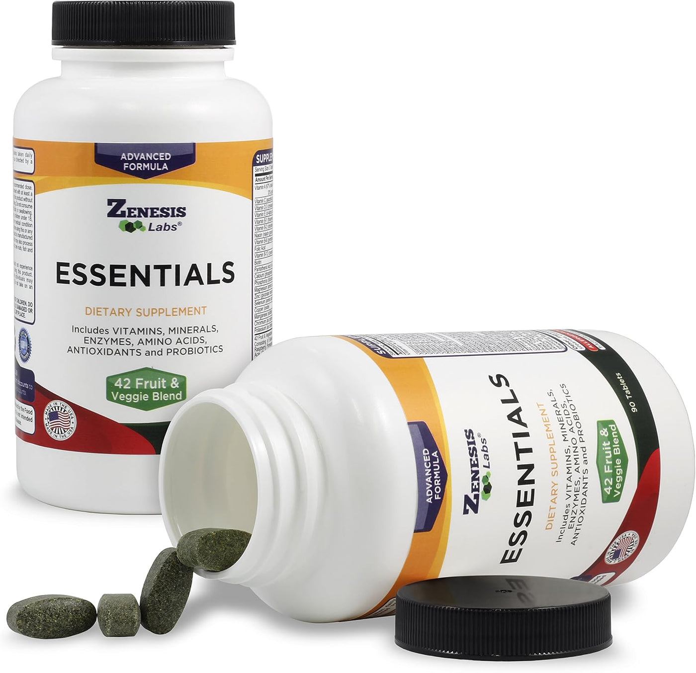 Zenesis Labs Essentials, una multivitamina natural y rica en nutrie...