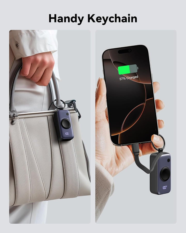 INIU Cargador portátil 3 en 1, cargador de batería de 5000 mAh con...
