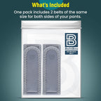 BeltBro Pro para Hombre y Mujer Cinturón Elástico Sin Hebilla Invis...