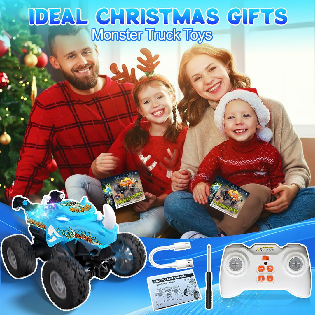 Gohero Juguetes de Camiones Monstruo 1:64, Mini Auto de Control Rem...