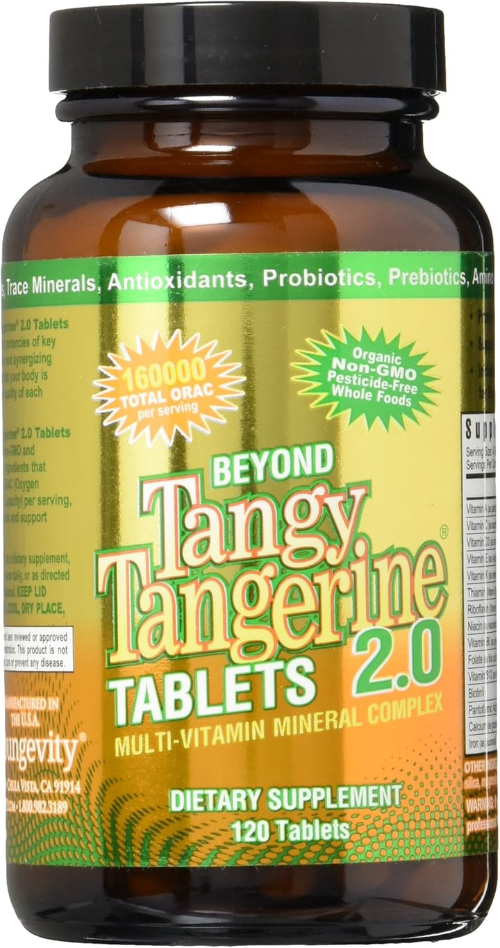 Youngevity Beyond Tangy Tangerine 2.0 Complejo multivitamínico y mi...