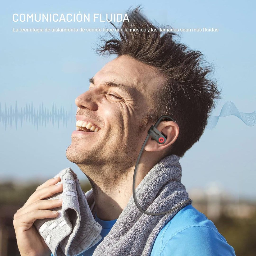 Auriculares Bluetooth Boean, auriculares inalámbricos con 16 horas...