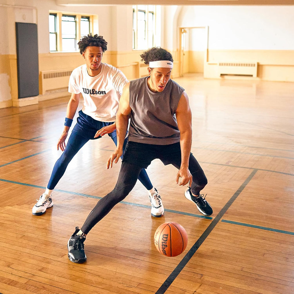WILSON Balones de baloncesto para interiores y exteriores auténticos de la NBA - Tamaño 3, tamaño 6 y tamaño 7