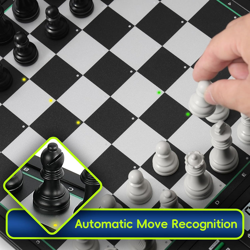 Encienda el tablero de ajedrez electrónico Mover Detección automática AI