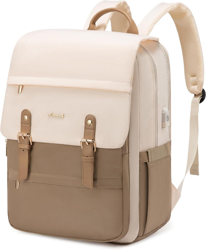 LOVEVOOK Mochila para computadora portátil para mujer, mochila de v...