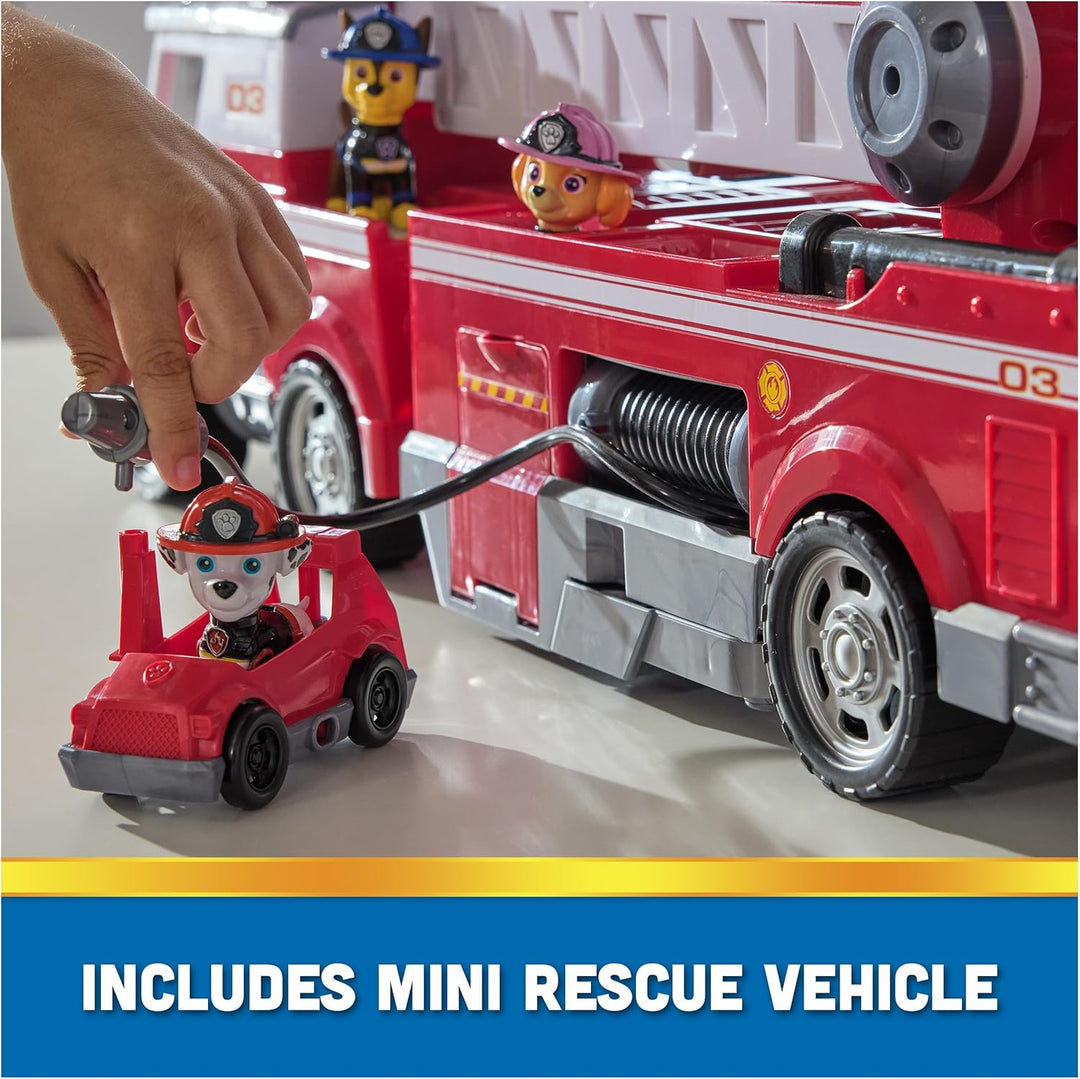 PAW Patrol Ultimate Rescue - Camión de bomberos con escalera de 2 p...