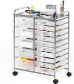 Lámpara Simple Houseware Carrito utilitario con ruedas de 15 cajones