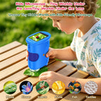 Microscopio digital de mano 1000X para niños, explora juguetes y regalos de laboratorio científico STEM, lupa Edu 4K de 2.0 pulgadas, cámara de microscopio portátil para niños y niñas, juguete de