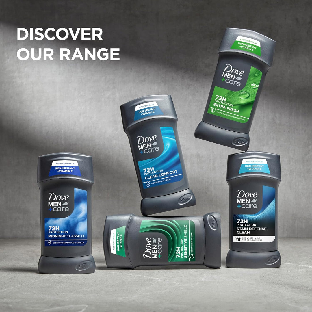 Dove Men+Care - Desodorante en barra de 4 unidades para hombre, ant...