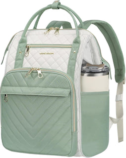 KROSER Mochila para laptop de 17 pulgadas, elegante mochila repelen...